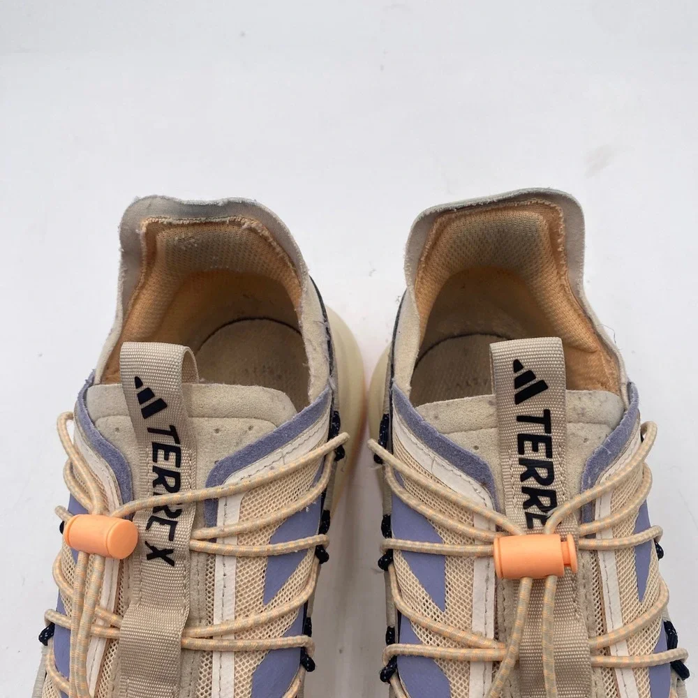 ADIDAS Terrex Voyager 21 Travel Shoes Women 10.5 Mens 9 Tan Purple HQ0978 Hiking